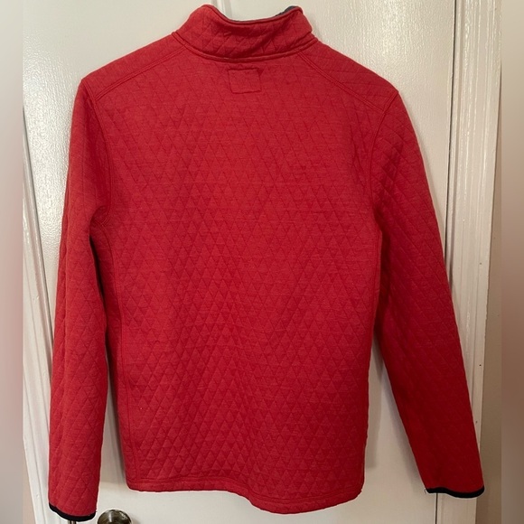Men's XS J. Crew Quilted diamond half-zip pullover - Picture 2 of 5